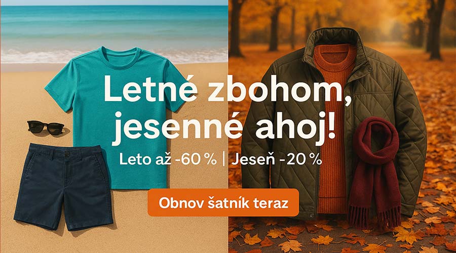 Letný a jesenný výpredaj